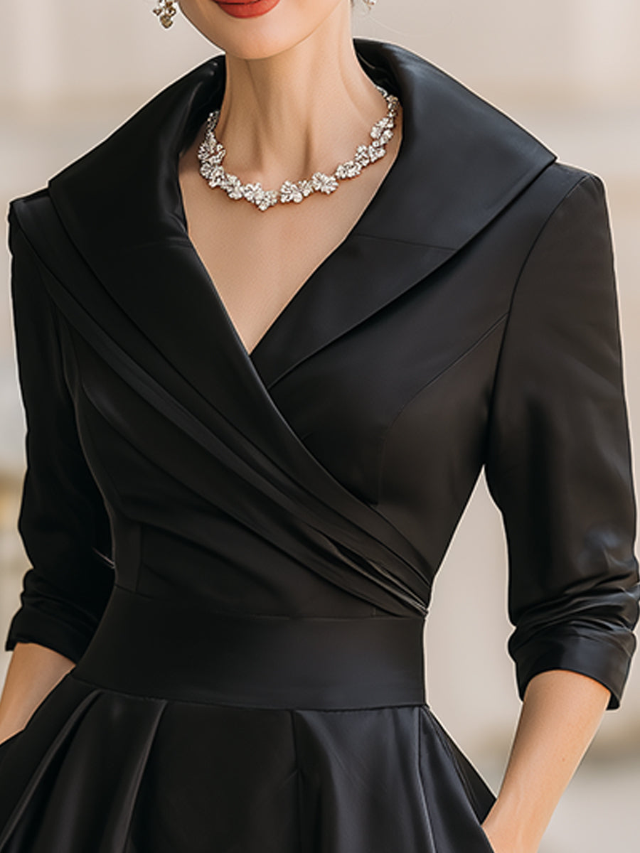 Lea™ - Elegantes Midikleid mit Subtiler Eleganz