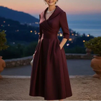 Lea™ - Elegantes Midikleid mit Subtiler Eleganz