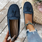 Savenora |  Klassische Loafers mit Quasten-Detail