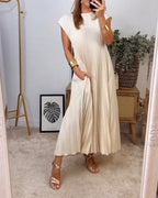 Petra™ – Klassisches und Bequemes Plissékleid