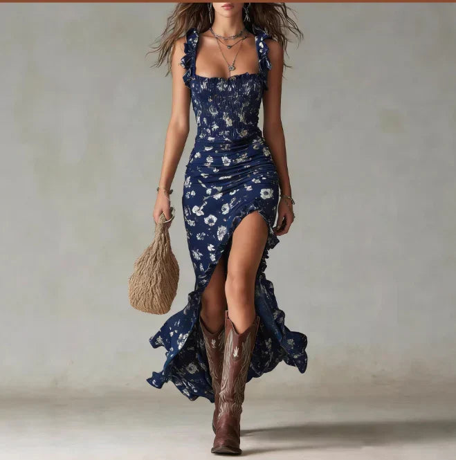 Inés | Luftiges Boho-Maxikleid