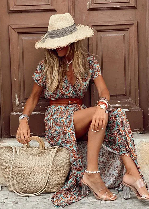 Celeste™ – Luftiges und Elegantes Boho-Maxikleid
