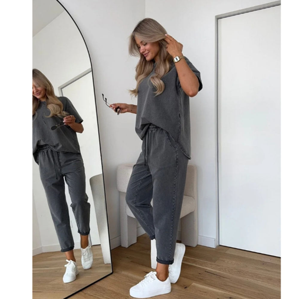 Annora | Elegantes Komfort-Zweiteiler-Set