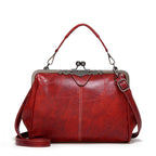 Retro Kuss-Schloss Handbag
