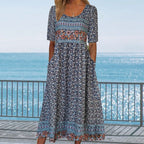 Sandra™ – Stilvolles Boho-Kleid mit Print für Damen