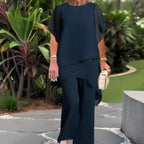 Herlene | Elegantes Oberteil- und Hosen-Set
